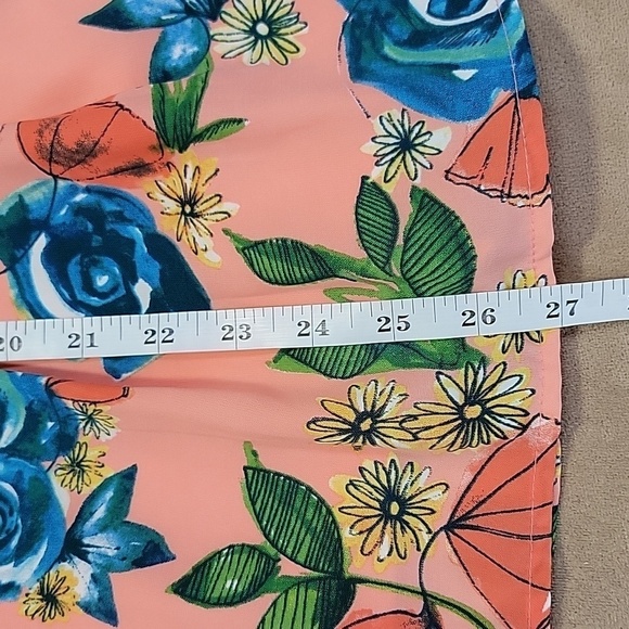 Pink Owl Bustier Mini Dress Size Medium EUC - Picture 9 of 10